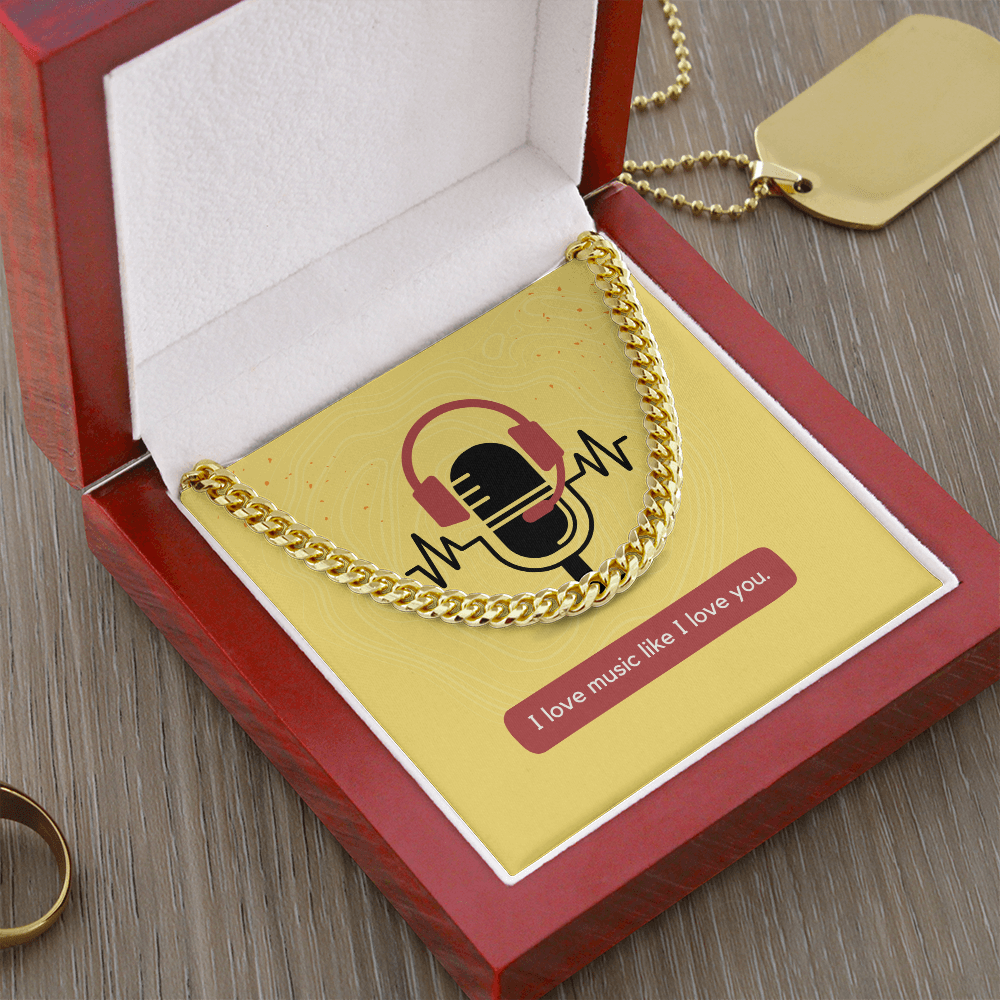 Simple to the Point Cuban Chain Necklace for the Person You Love the Most.