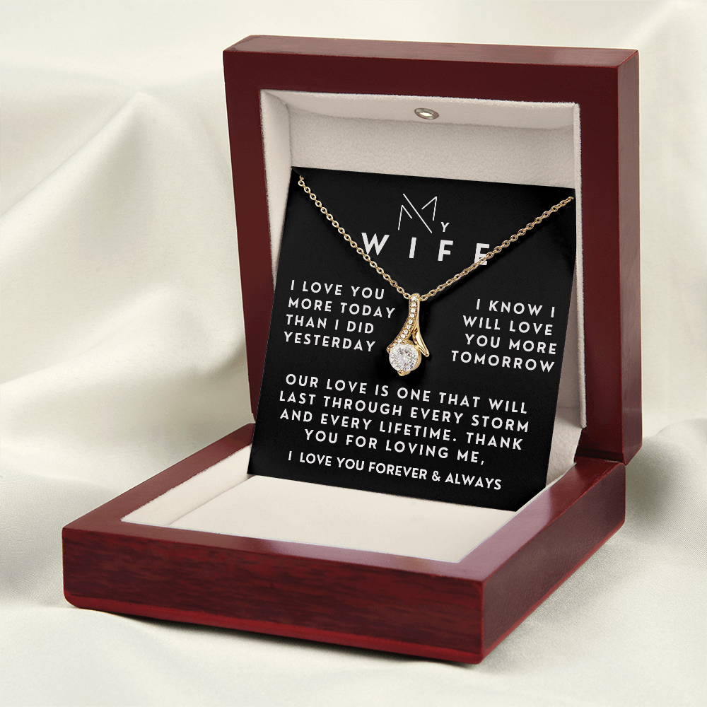To My Wife, I Love You More Each Day