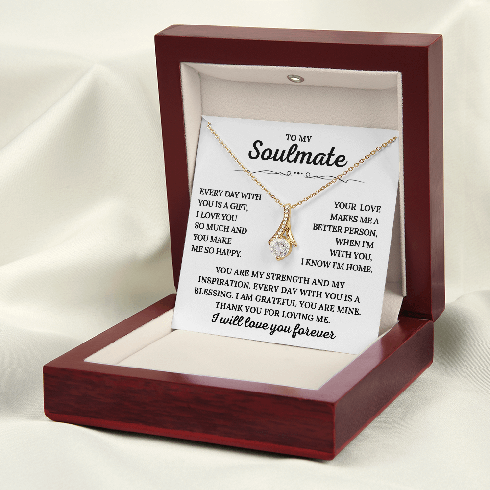 My Darling Soulmate, I Am So Glad I Found You