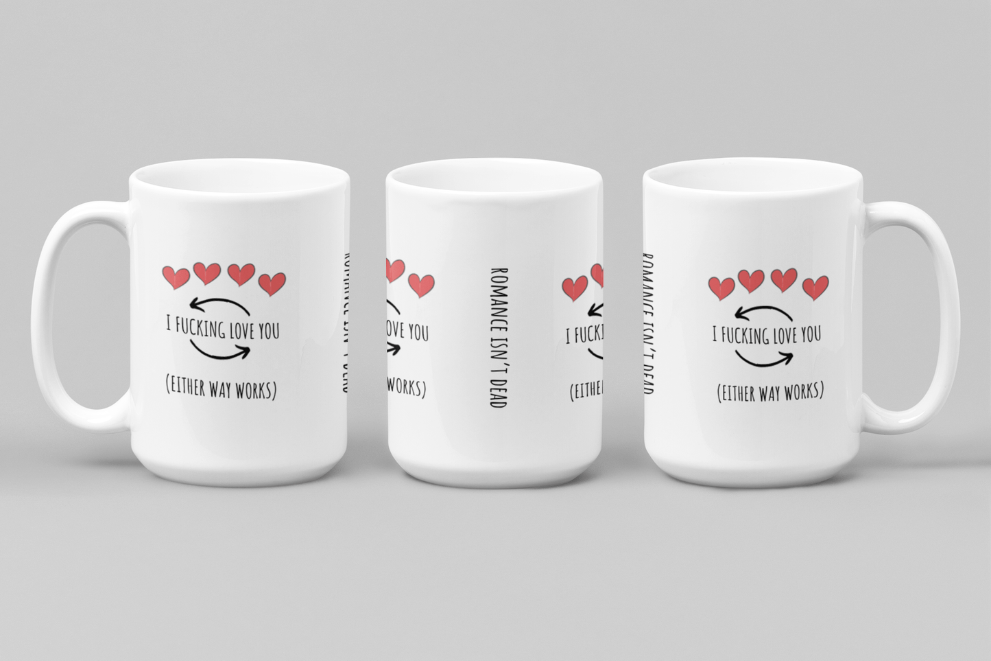 I F'ing Love You Funny Couples Mug 15oz