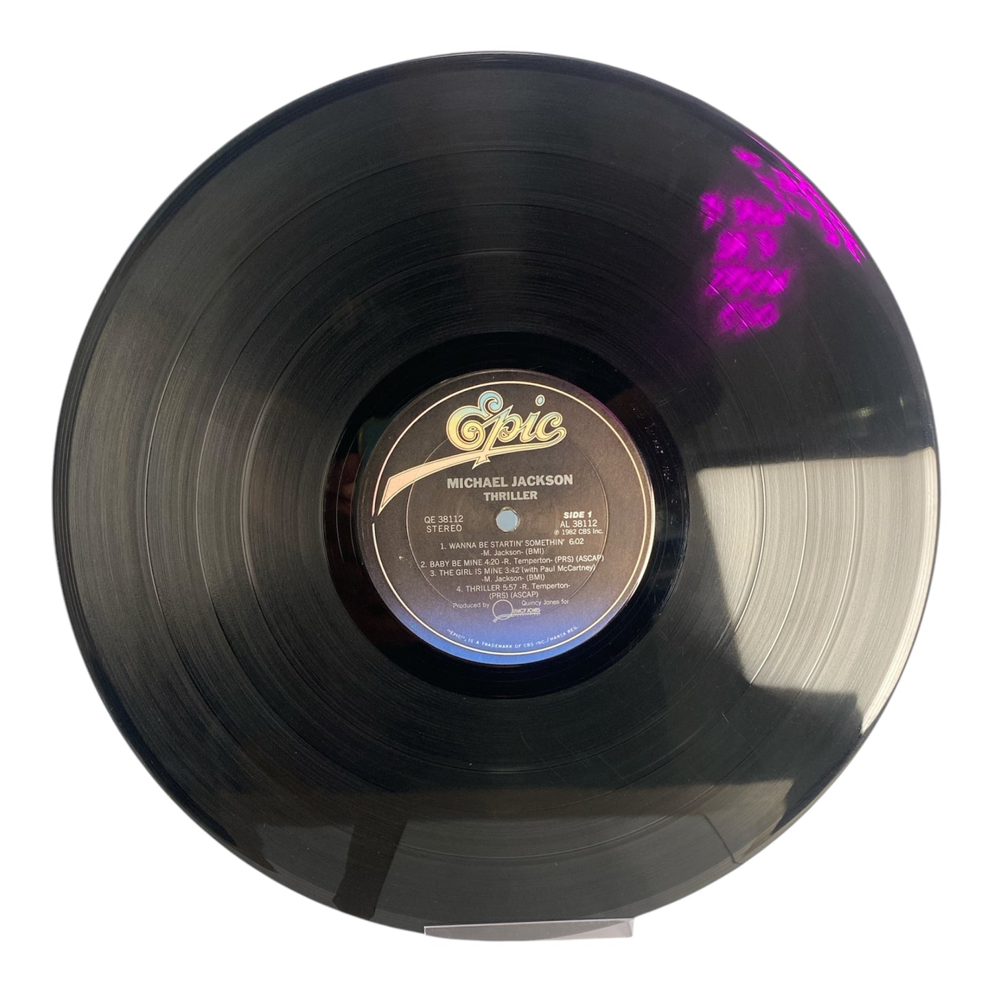 Thriller - Micheal Jackson (2nd US pressing, 1982. Test played)