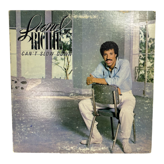 Lionel Richie – Can't Slow Down (6059ML) 1983 release. Record ain’t too bad!