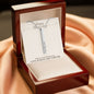 Personalized, Engraved (4 sides) This Anniversary Necklace Displays Your Love Always and Forever