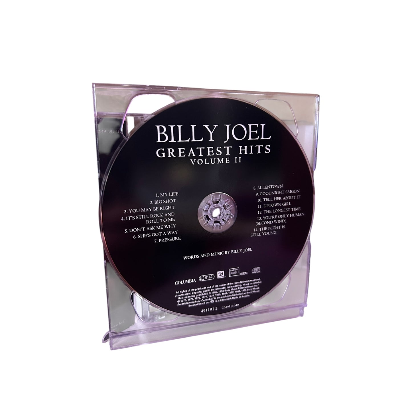Billy Joel Greatest Hits Volume I & Volume II 2-CD Set | Like New