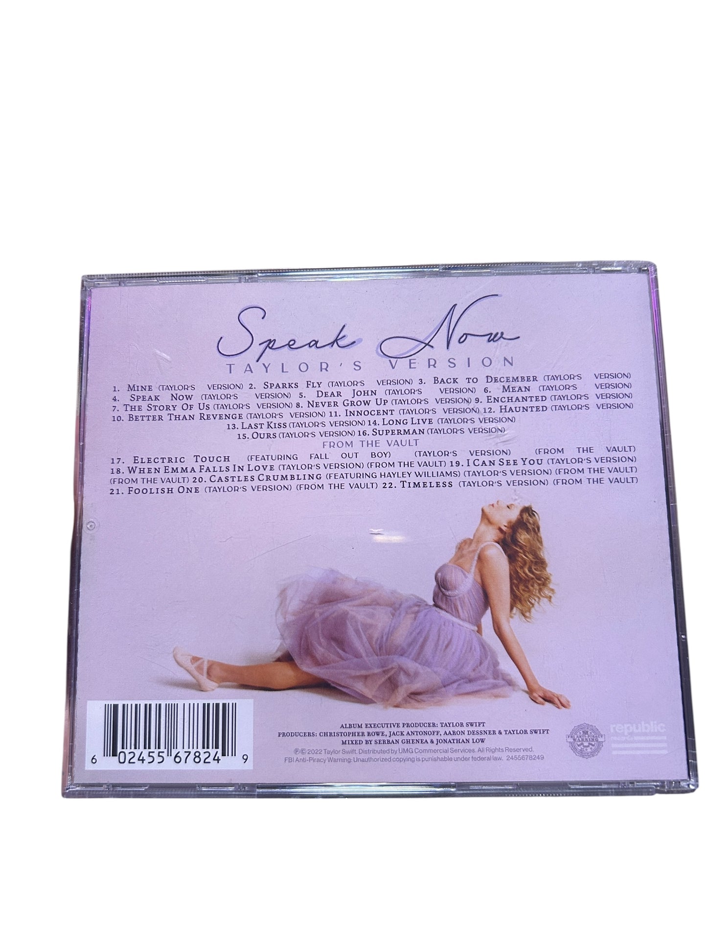 Taylor Swift – Speak Now (Taylor’s Version) CD (2023) | Like New