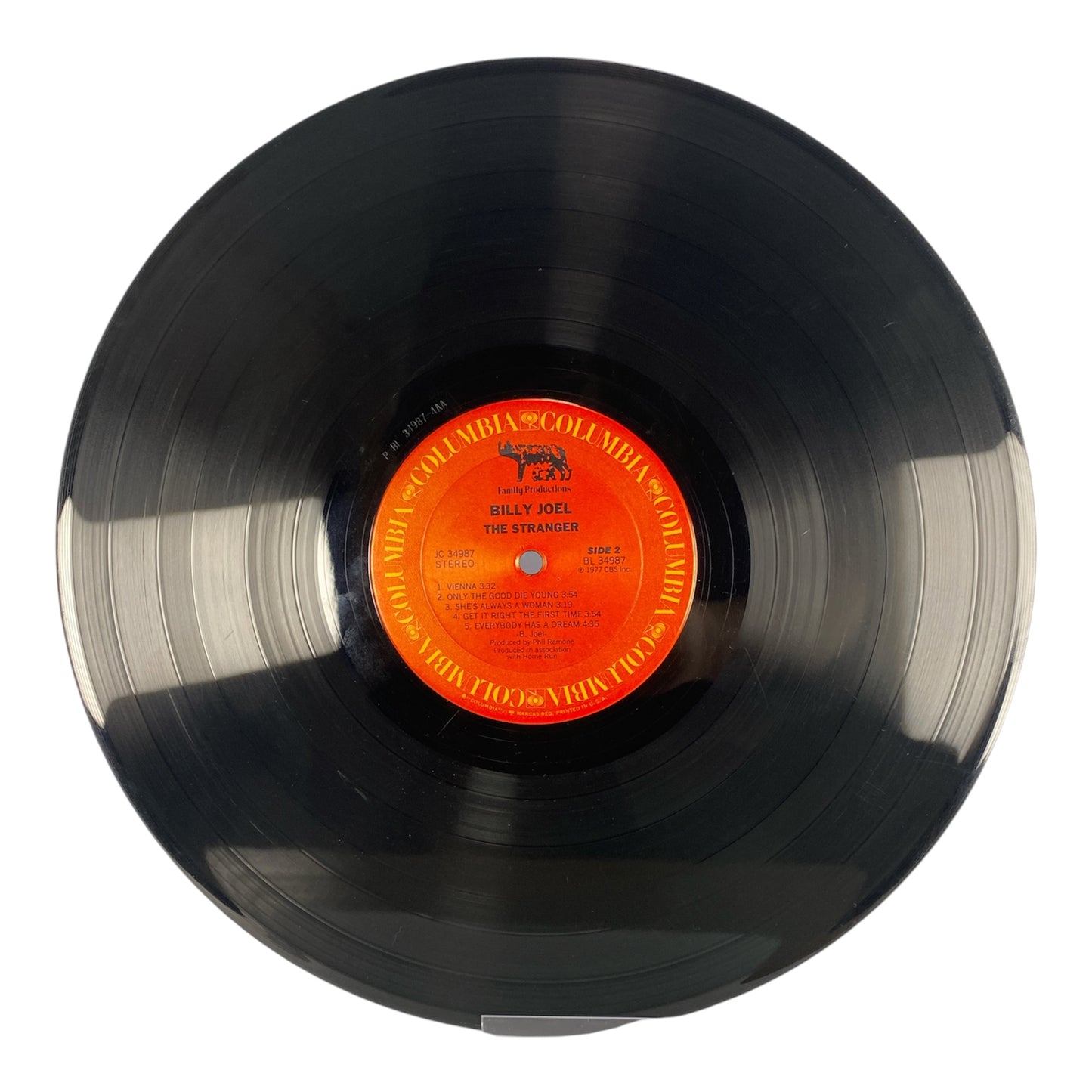 Billy Joel - The Stranger (JC 34987) 1977 version.