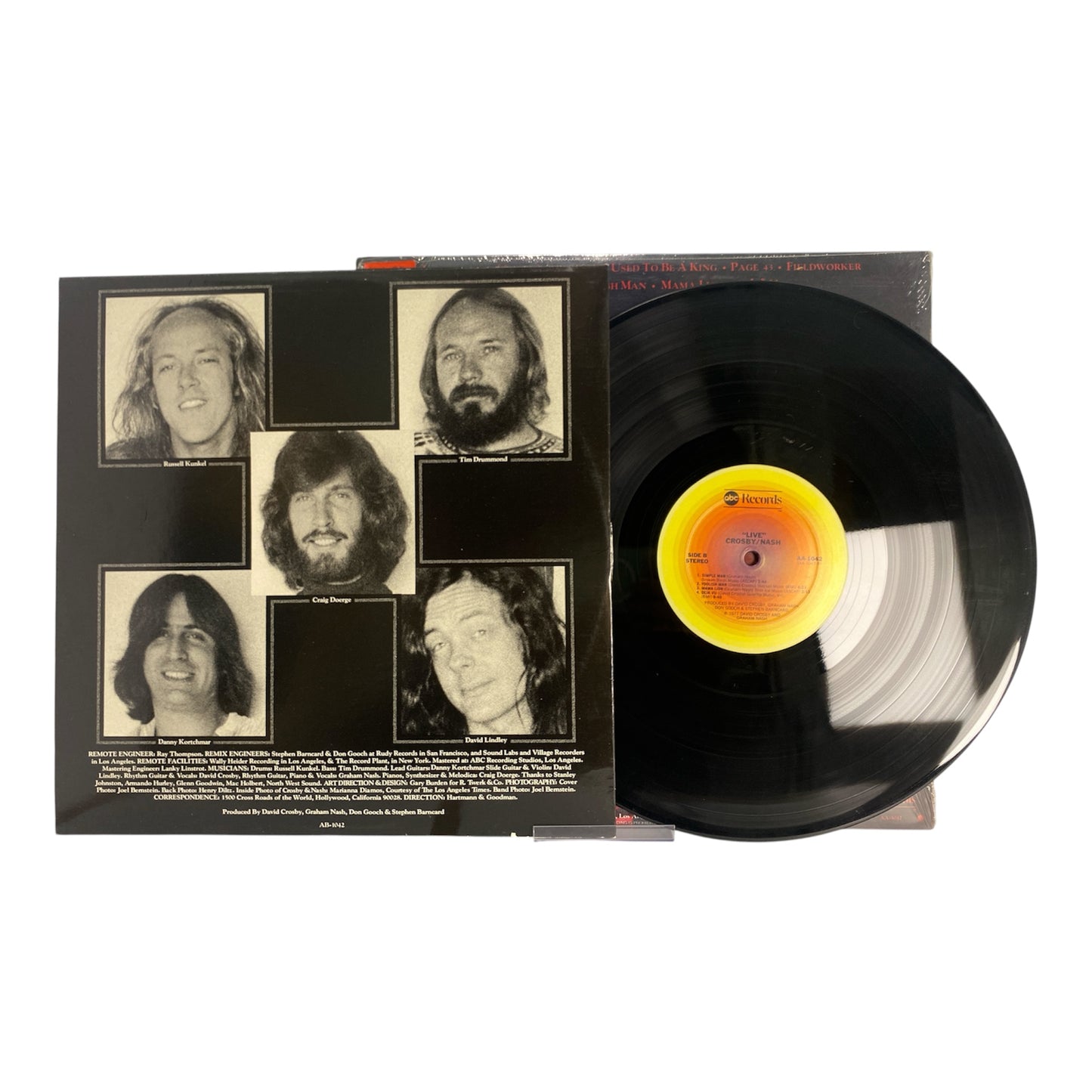 Crosby Nash - Live (AA-1042) Desired OG!