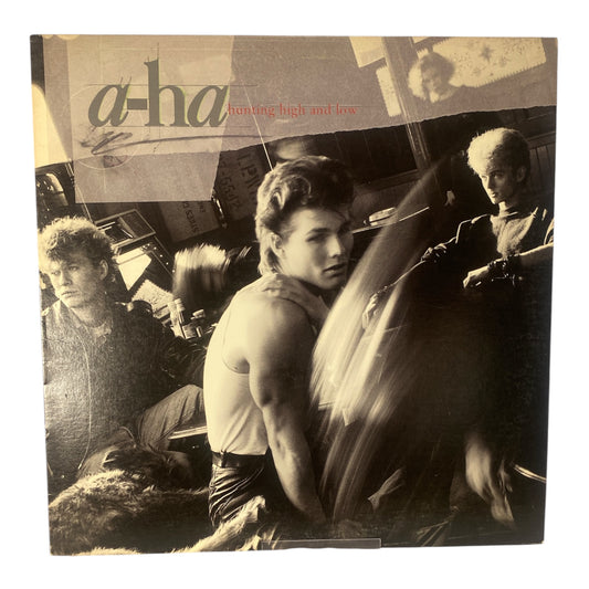 a-ha - Hunting High and Low. 1985 press.