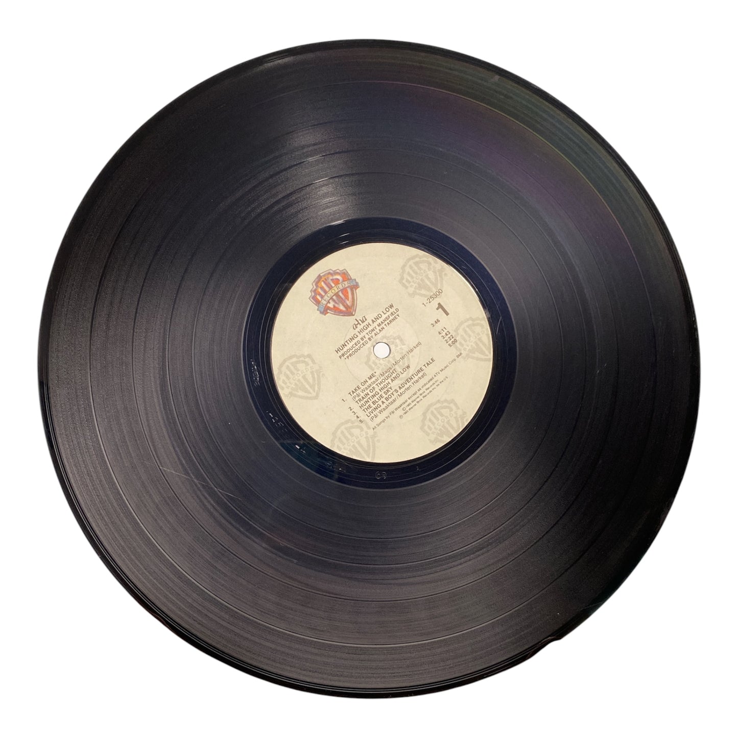 a-ha - Hunting High and Low. 1985 press.