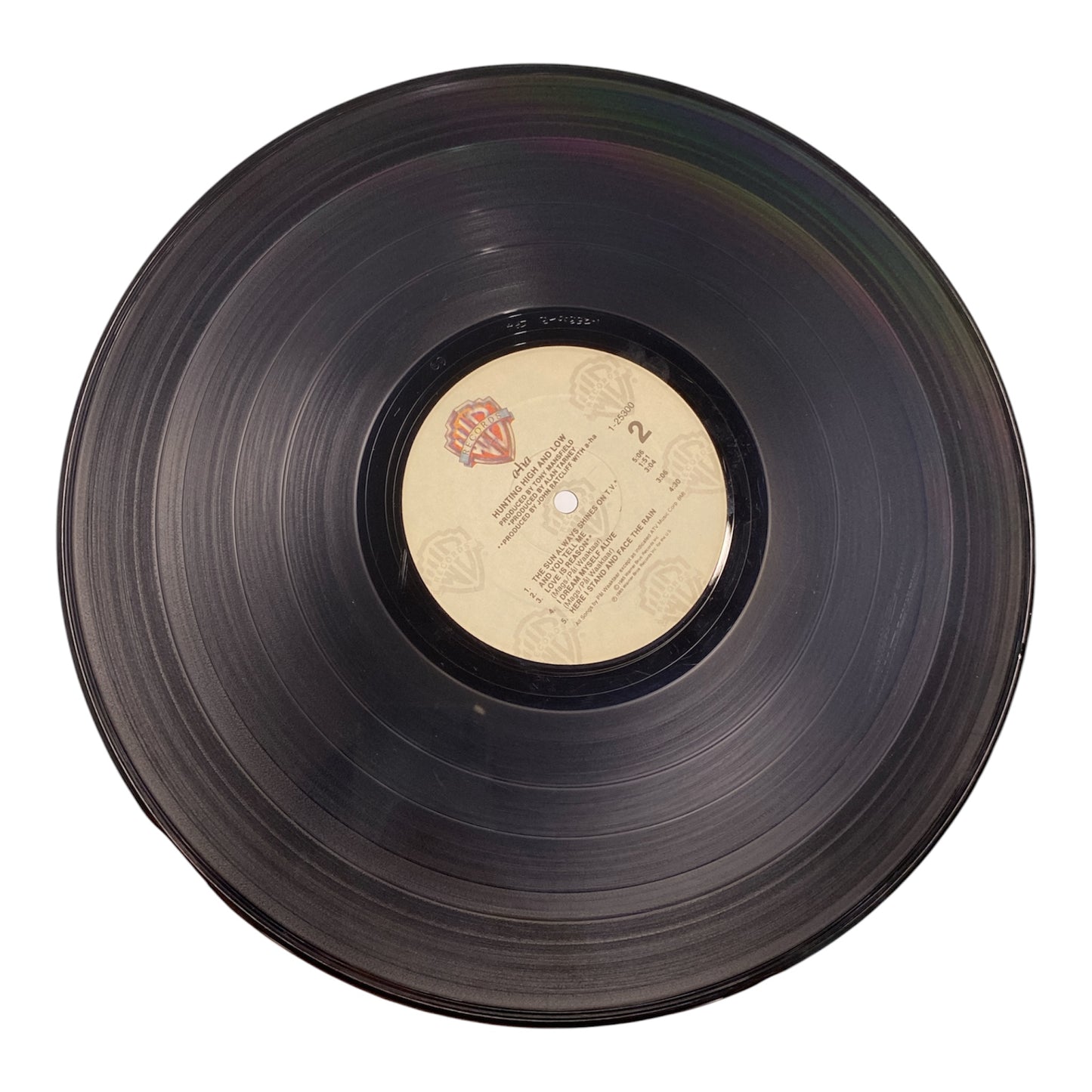 a-ha - Hunting High and Low. 1985 press.
