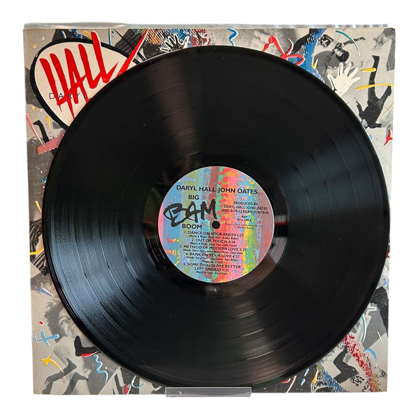 Daryl Hall & John Oates – Big Bam Boom Vinyl LP (1984 RCA AFL1-5309) Original Pressing