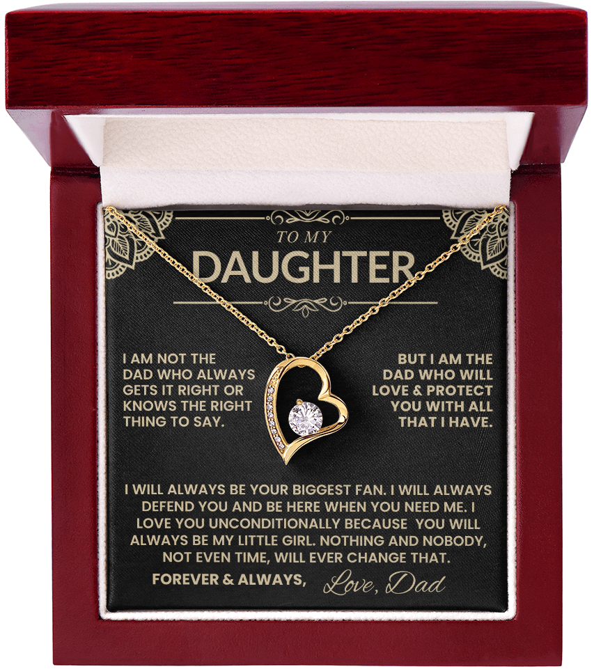 You ARE the Dad who knows how to reach his daughter's heart.