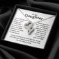 To My Daughter So Proud to Be Your Father Necklace