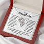 To My Daughter So Proud to Be Your Father Necklace