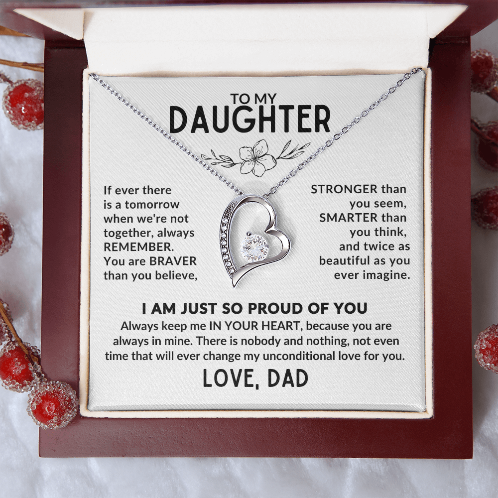 To Your Darling Daughter, Let Her Know You ALWAYS Have Her Back