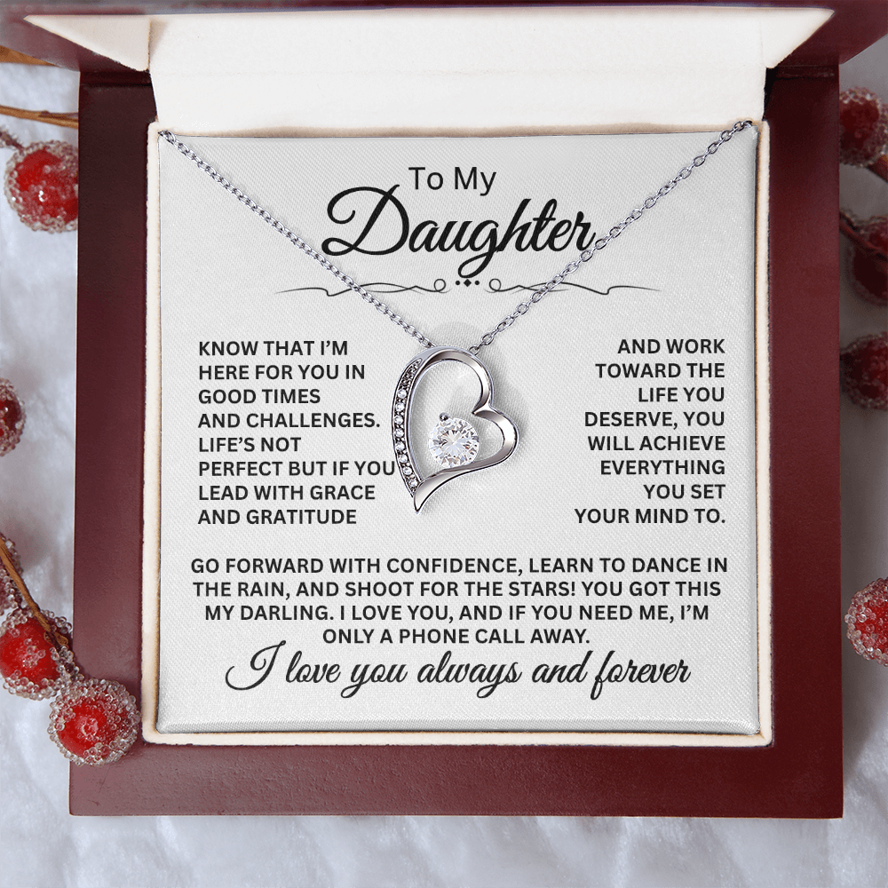 Daughter, I Love You. You can Do Anything.