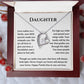 Daughter Love Makes Us Family, Your Birth Parens Made You Uniquely You MBB037