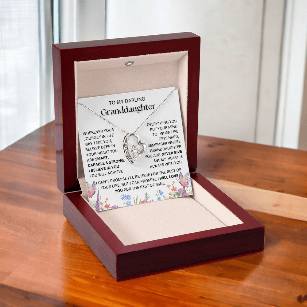 To My Darling Granddaughter – You Are Strong, You Are Loved (Butterfly Edition)