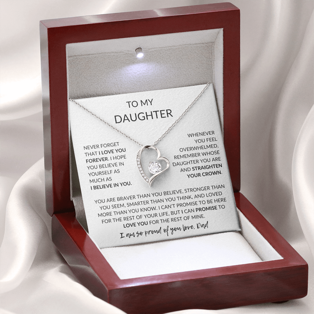 To My Daughter, Never Forget How Much I Love You