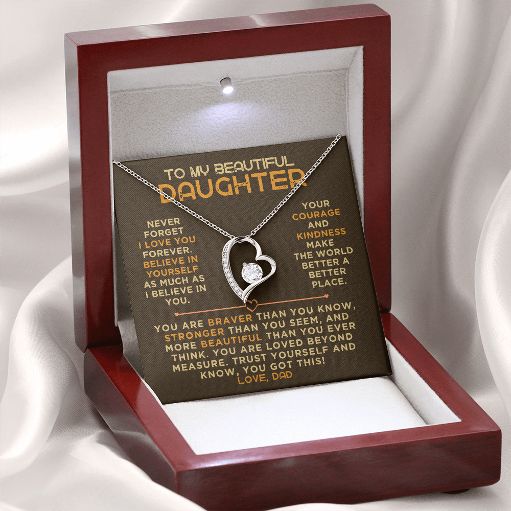 To My Beautiful Daughter, Love Dad
