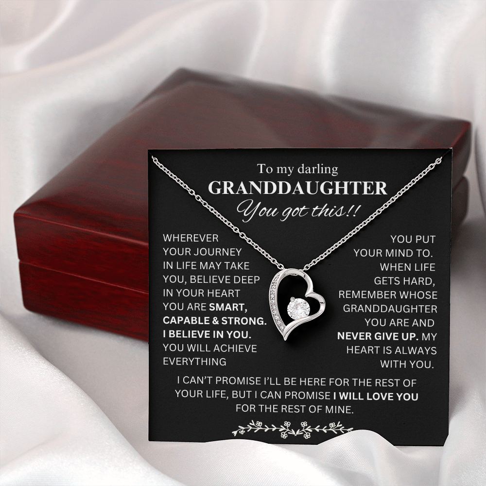 To My Darling Granddaughter You Got This