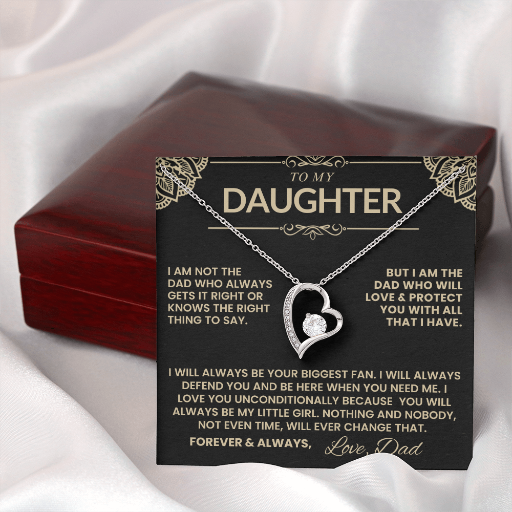You ARE the Dad who knows how to reach his daughter's heart.