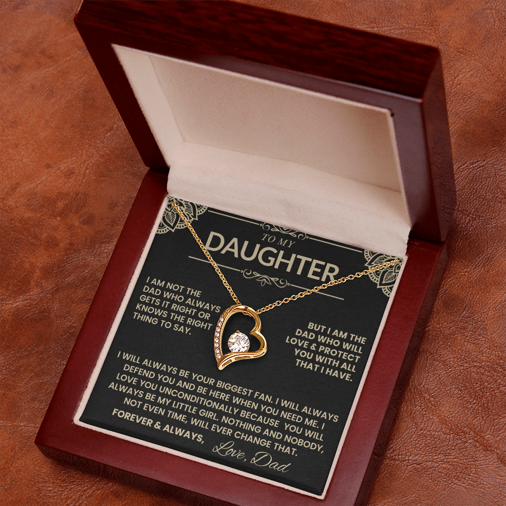 You ARE the Dad who knows how to reach his daughter's heart.