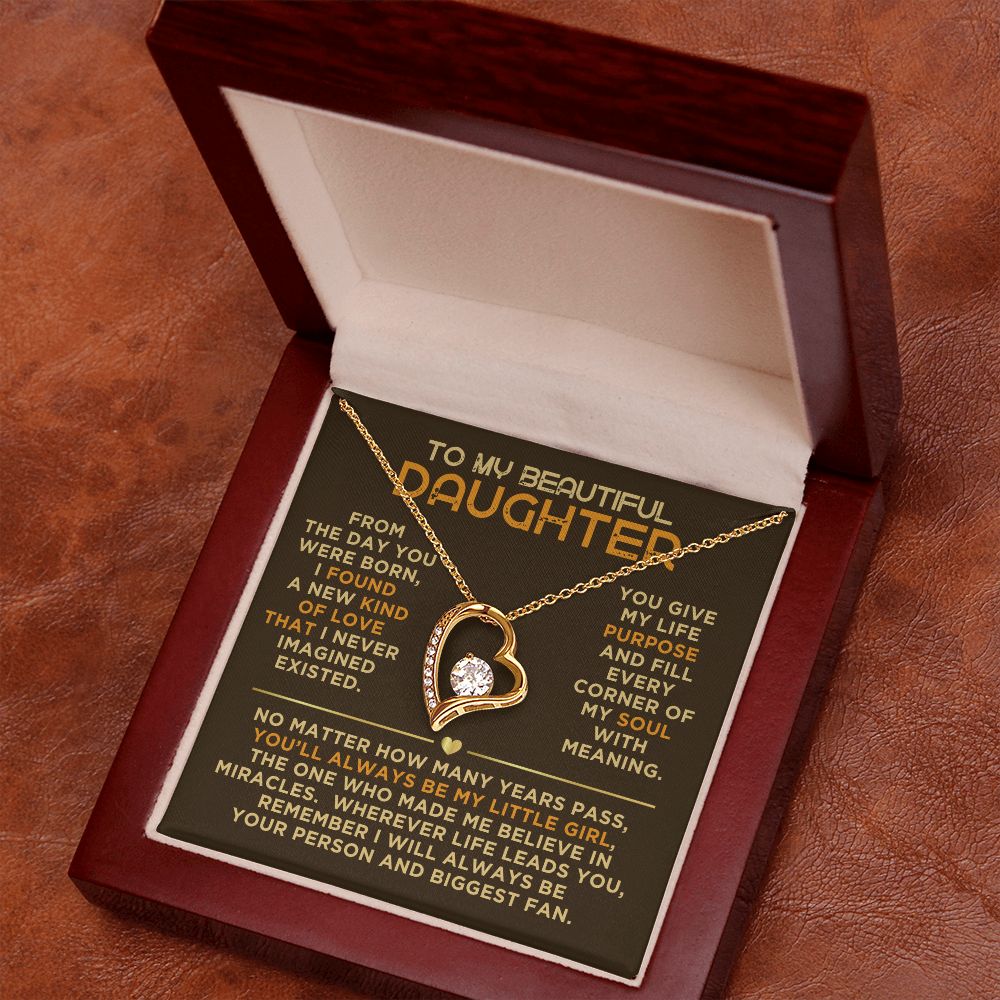 To My Beautiful Daughter, I Love You