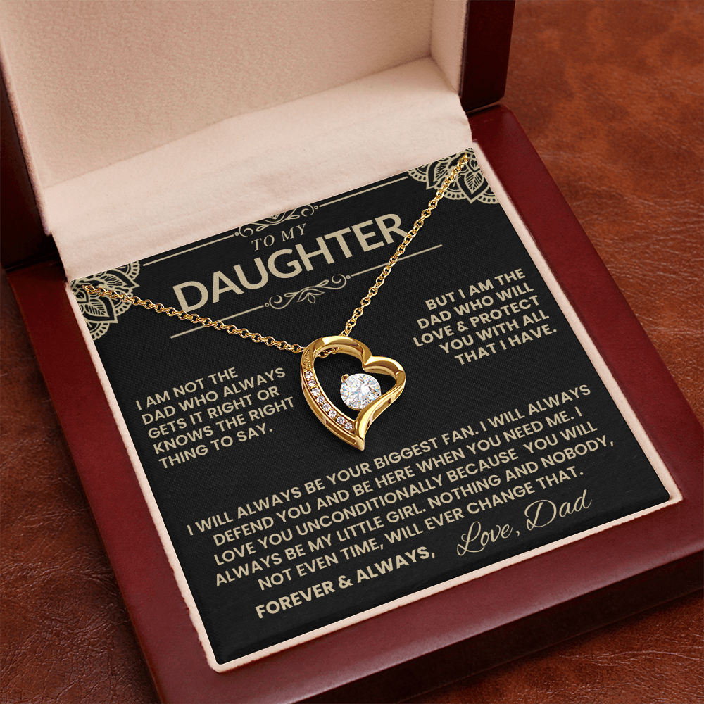 You ARE the Dad who knows how to reach his daughter's heart.