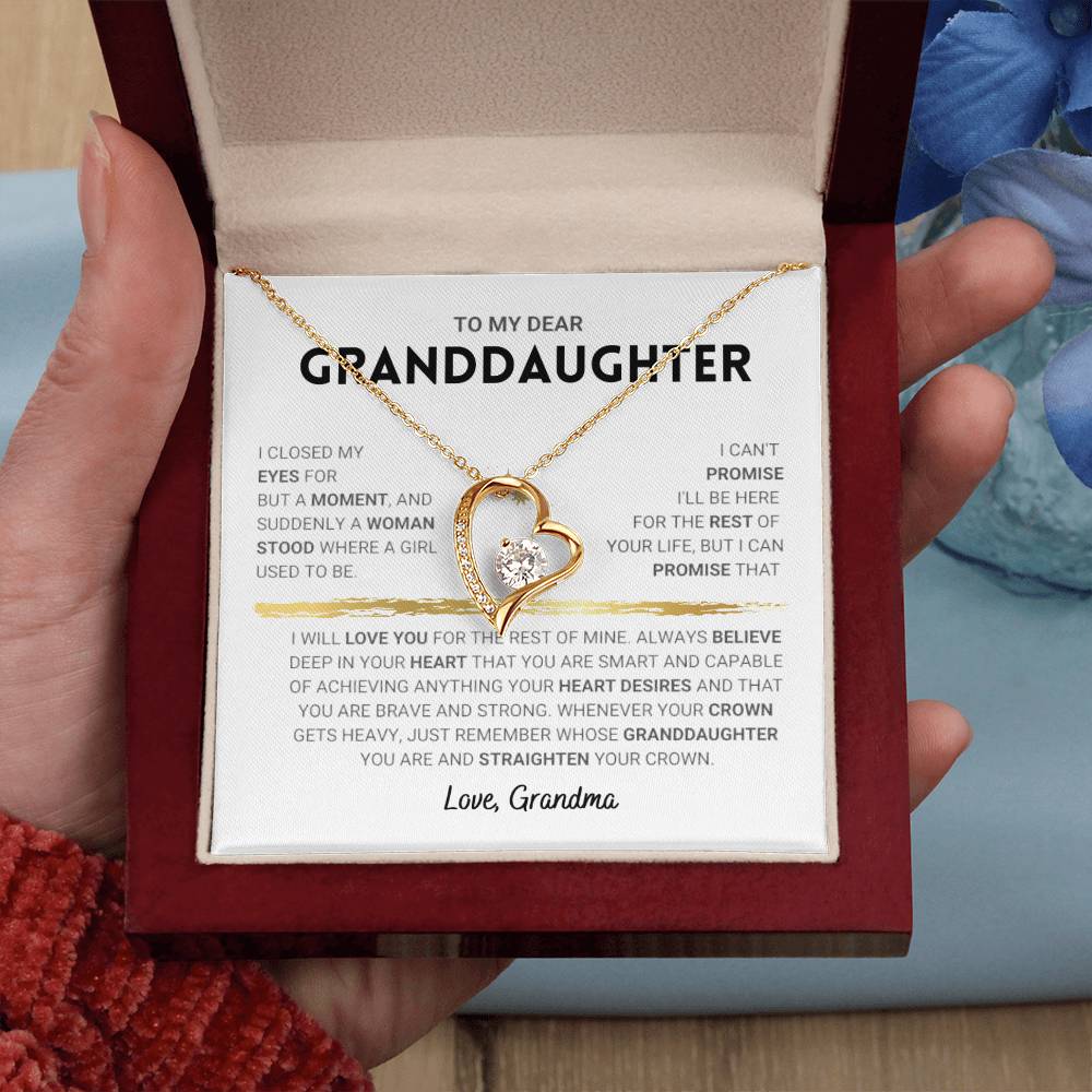 Granddaughter, You are All Grown, Remember Who You Are, Love Grandma