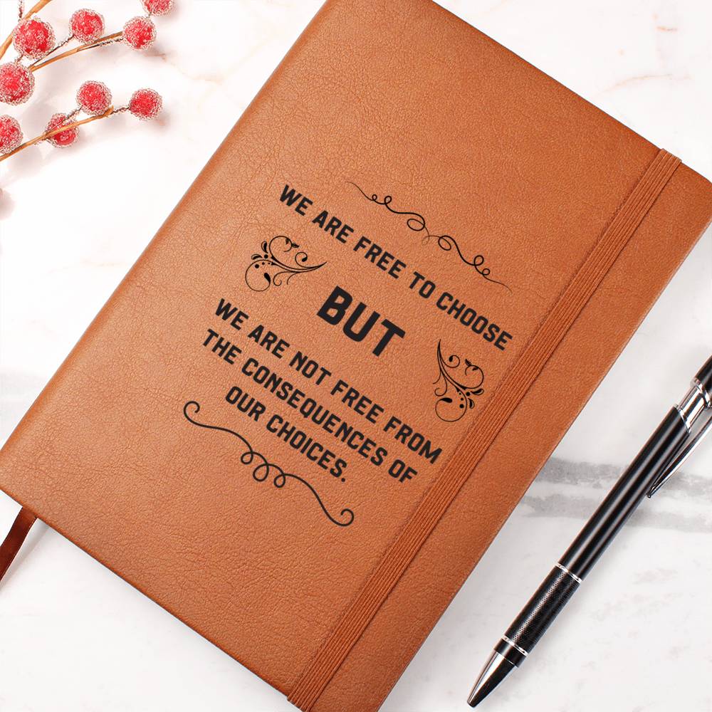 Consequences and Actions Inspirational Journal