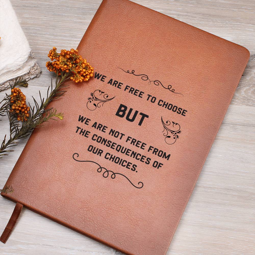 Consequences and Actions Inspirational Journal