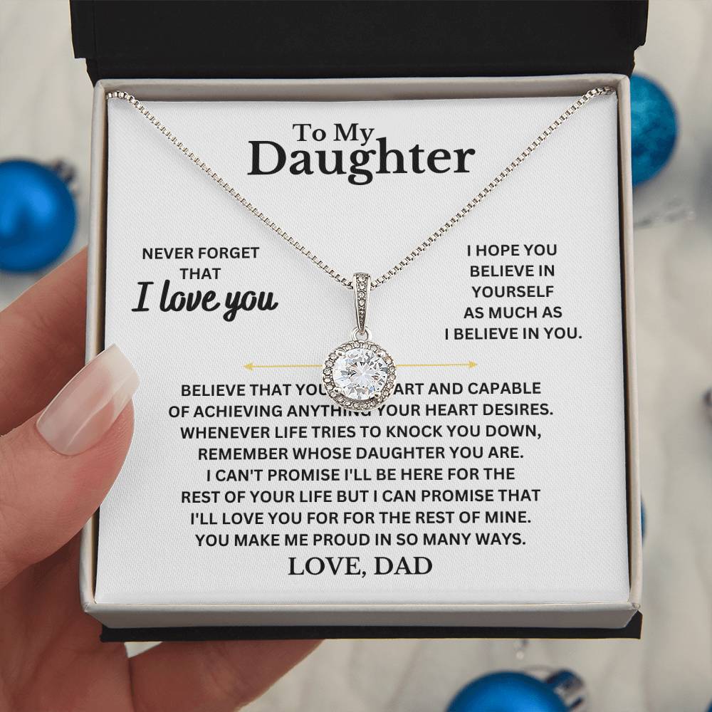 My Daughter, You Make Me So Proud, Love Dad