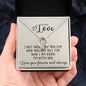 I Got Lucky When We Fell In Love Necklace