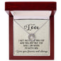 I Got Lucky When We Fell In Love Necklace
