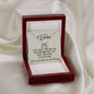 I Got Lucky When We Fell In Love Necklace