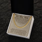My Son, Love Mom, Every Day... | Trending Jewelry Item | Classic Thick Chain