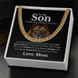 To My Son Stand Tall Even If You Fall Love Mom