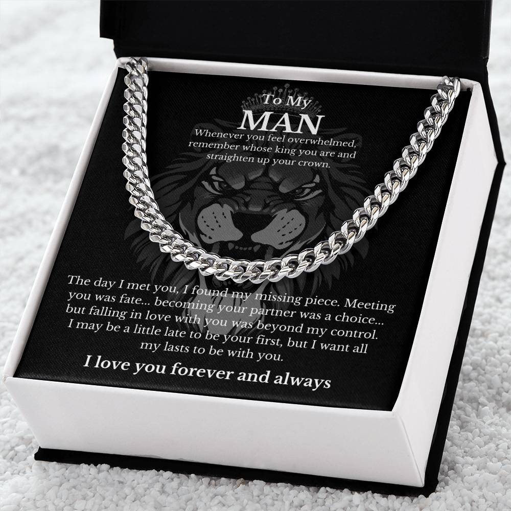 You Are My Man, And My King, Wear Your Crown ...