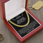 To My Man, A Promise Necklace To Remind You I Love You