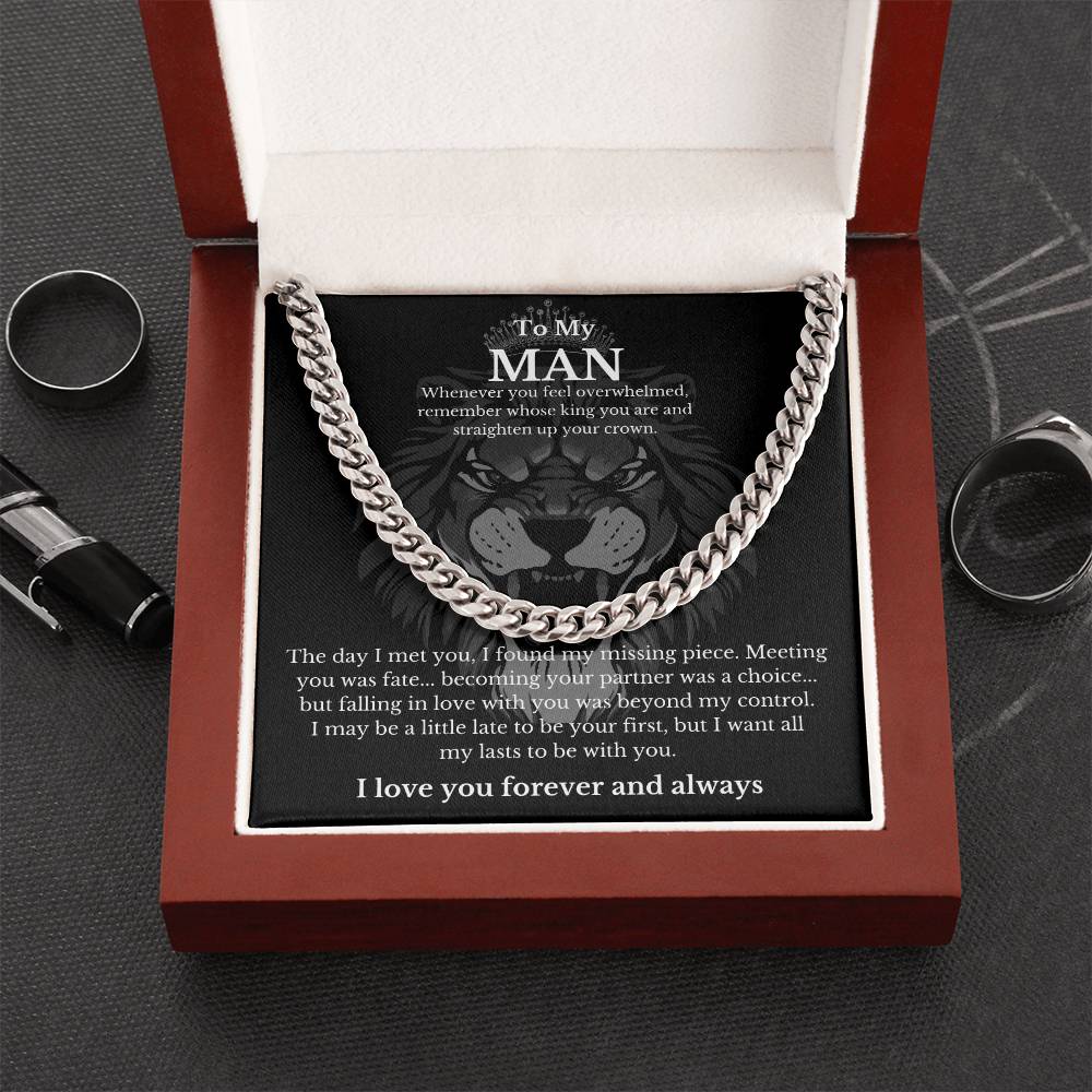 You Are My Man, And My King, Wear Your Crown ...
