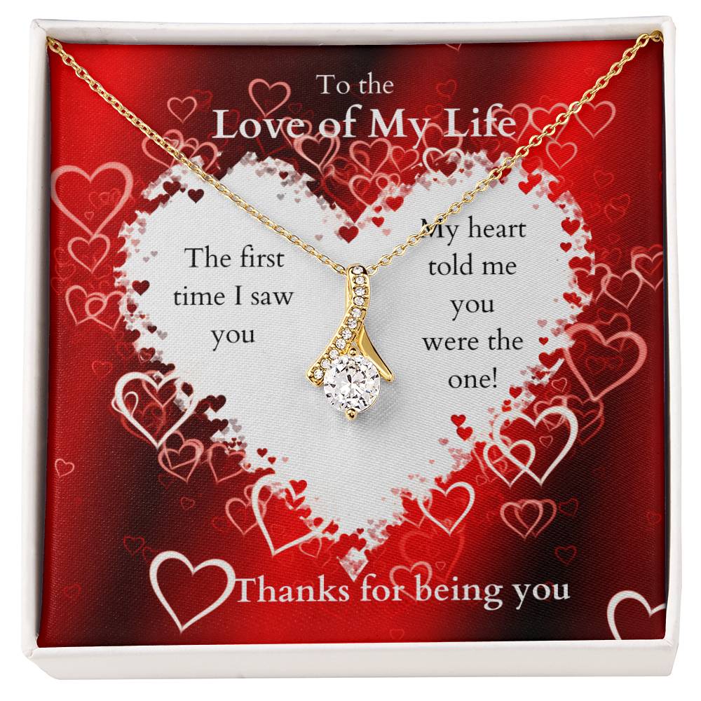To The Love Of My Life, Thank You For Being You