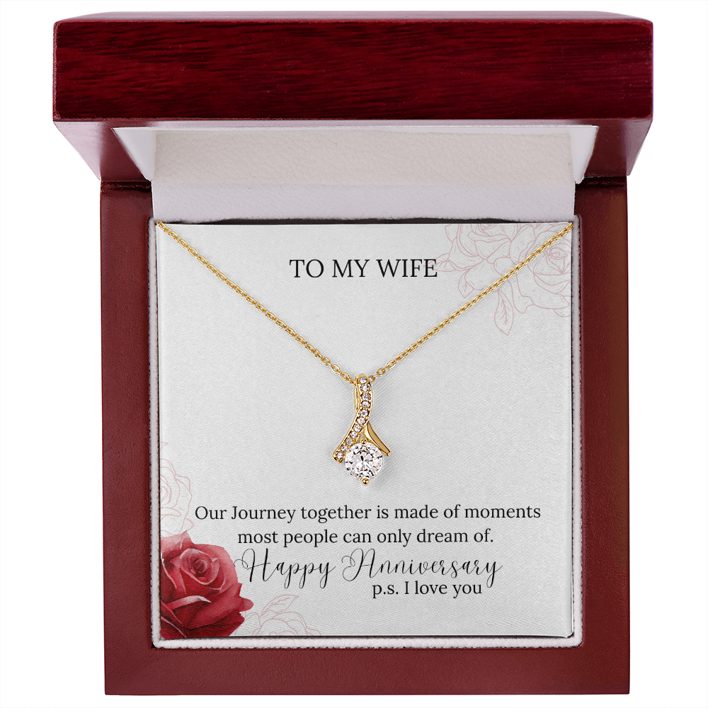 To My Wife on Our Anniversary, Our Journey Together is Made of Moments.