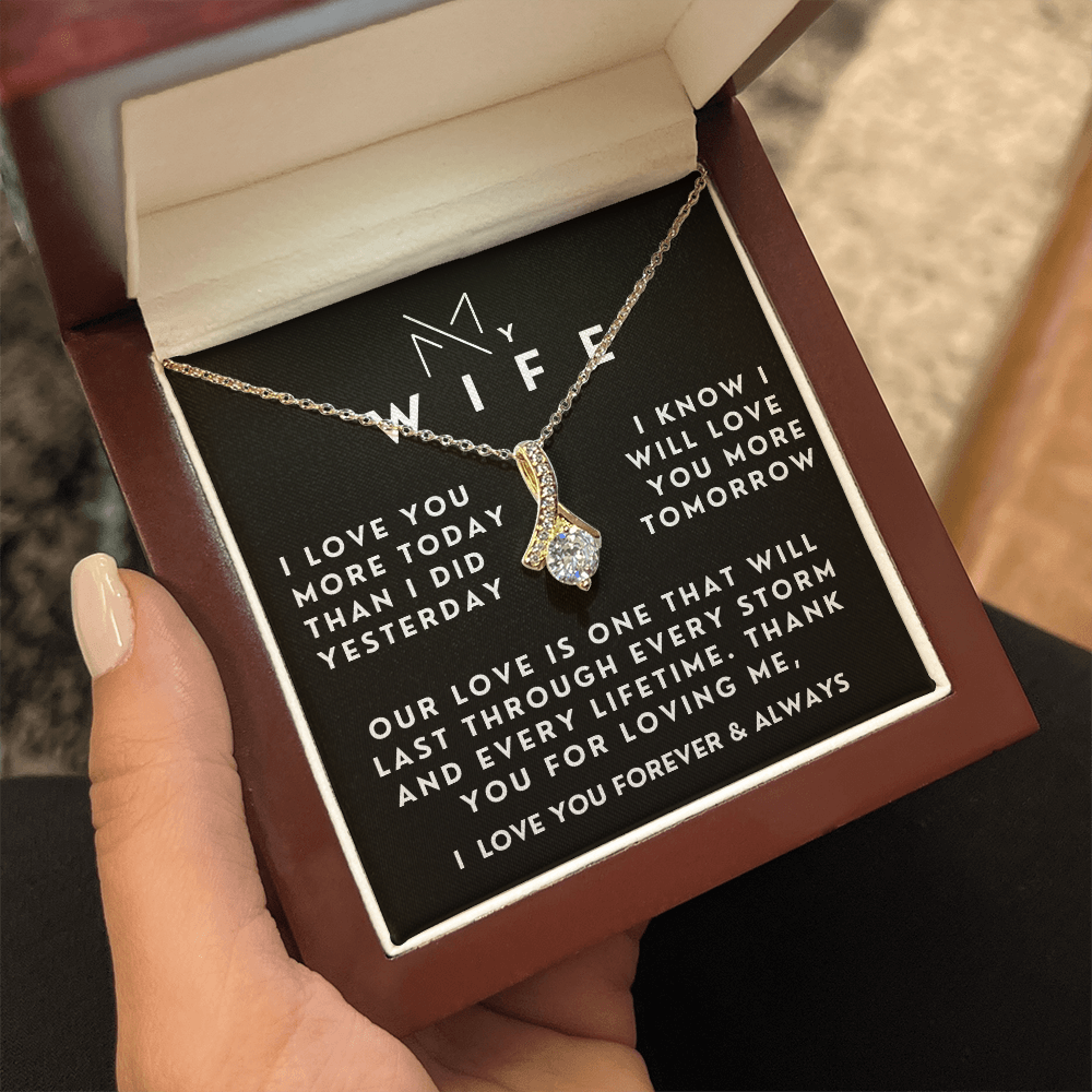 To My Wife, I Love You More Each Day