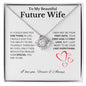Beautiful Future Wife, If I Could Give You One Thing In Life....