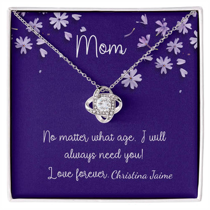 Mom, Love you forever (Personalized)