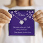 Mom, Love you forever (Personalized)