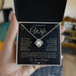Wife, I Filled This Necklace With Love and Light... Love Your Husband