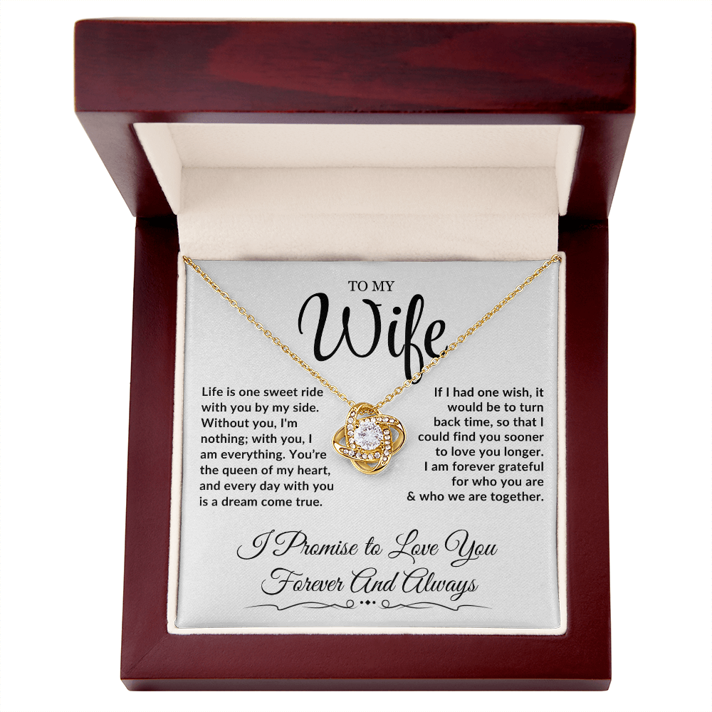 To My Wife, I Promise to Love You Always and Forever.