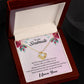 To My Soulmate Love Knot Necklace - Valentine Gift
